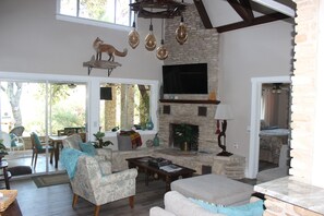 Smart TV, video games, books, stereo