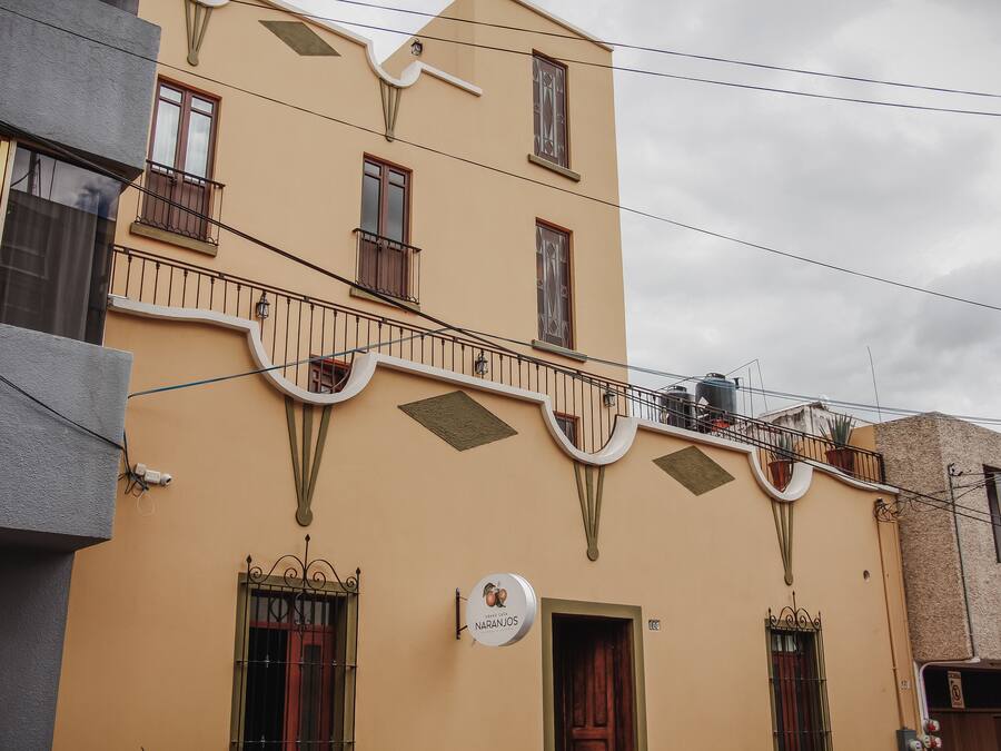 Façade de l’hébergement