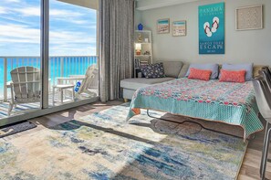1 bedroom, memory-foam beds, iron/ironing board, travel cot - Beachfront Beauty! WOW Views! 3rd Floor! (Panama City Beach)