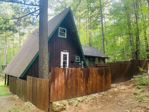 Exterior - Adirondack A-frame Cabin across from Lake (Jay)