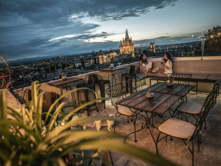 Rooftop terrace
