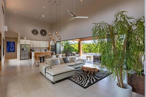 独立别墅, 多张床 (Casa Rebecca) | 客厅