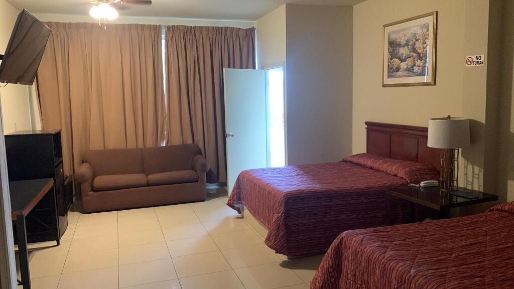 basic double room, 2 double beds | individually decorated, individually furnished, iron/ironing board