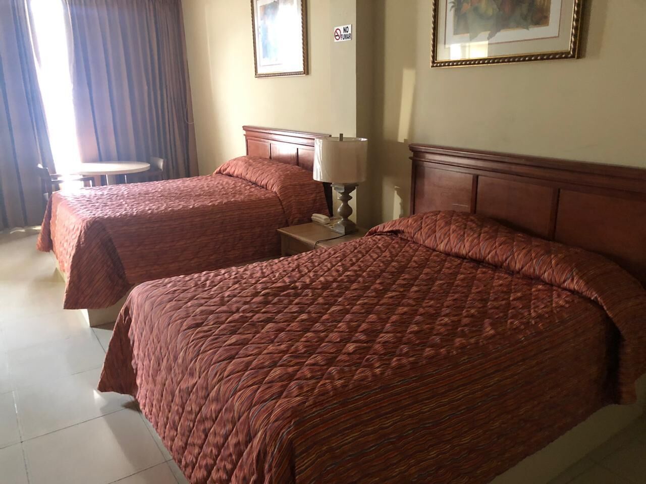 individually decorated, individually furnished, iron/ironing board