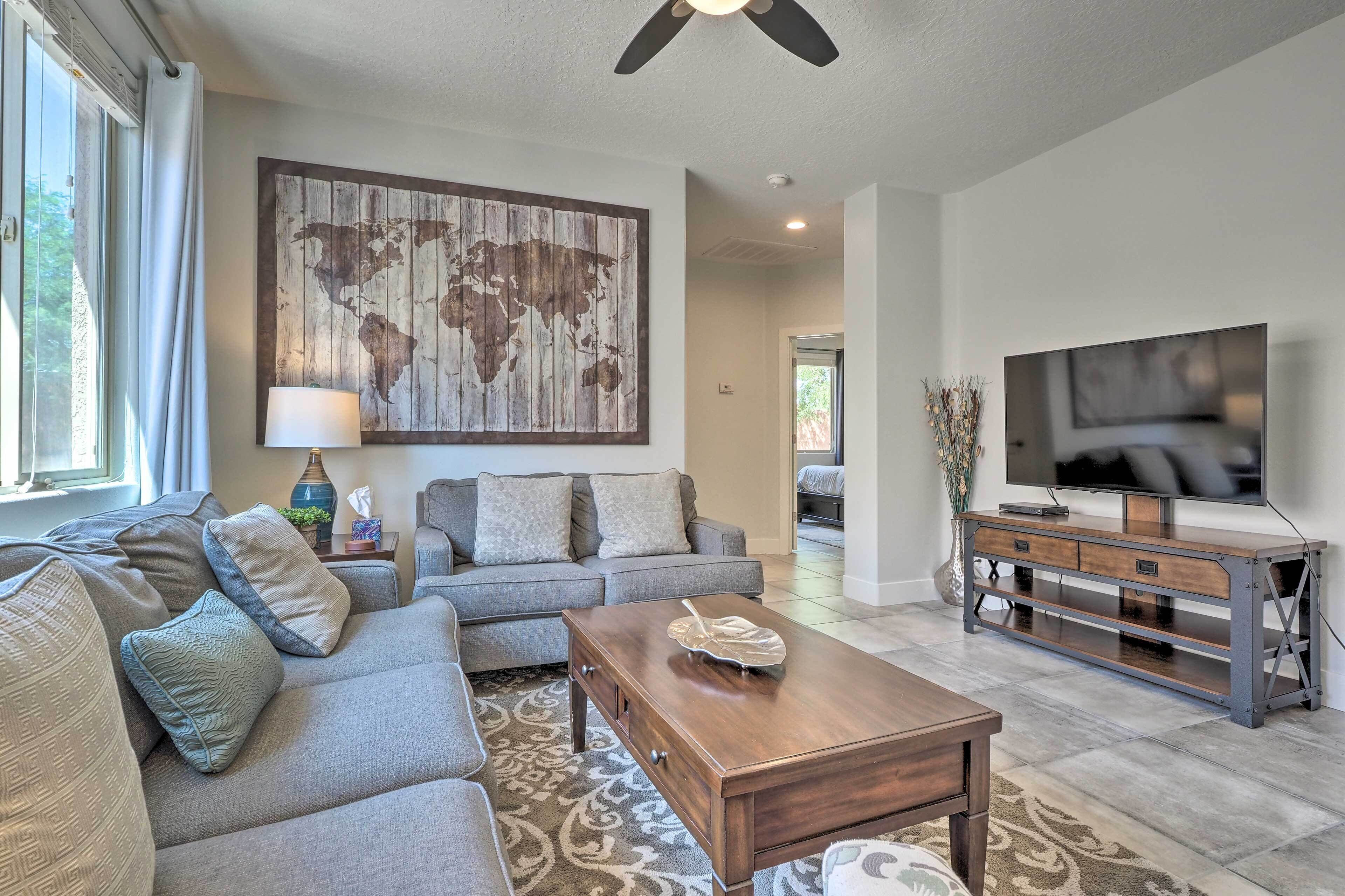 Dtwn Mesquite Condo w/ Resort Pool: Golf & Gamble!