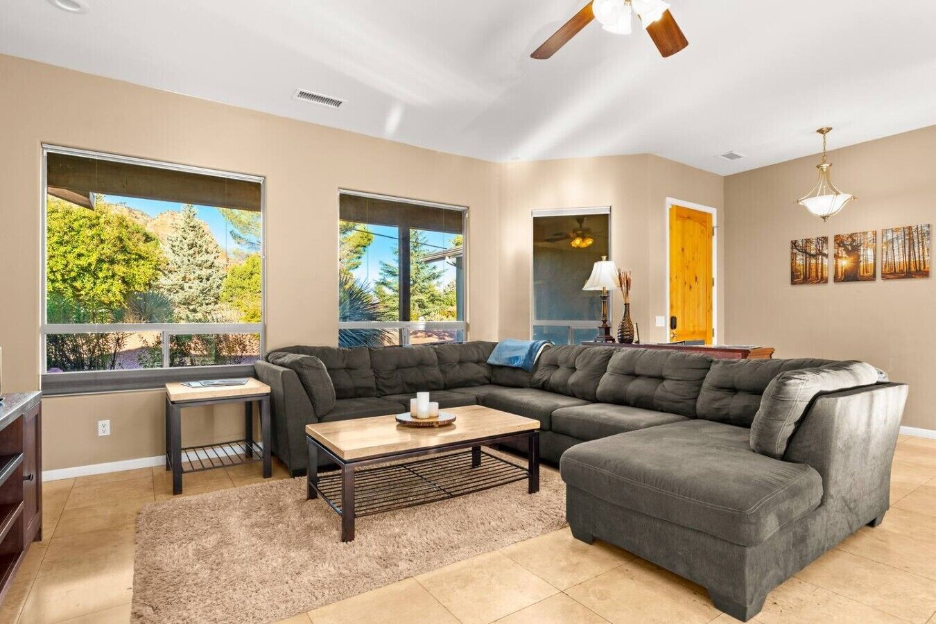 Smart TV, video games, books, video library