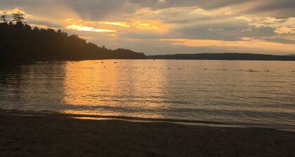 Win-win! Relax at our place or relax at the lake