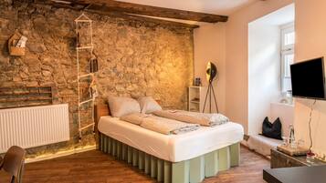 1 Schlafzimmer, Bügeleisen/Bügelbrett, kostenloses WLAN, Bettwäsche