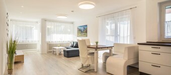 Light-flooded and Modern Apartment “Gartenstraße” with Terraces and Garden