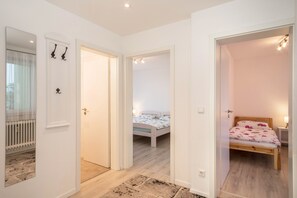 2 habitaciones, wifi gratis y ropa de cama 