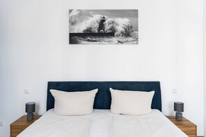 2 Schlafzimmer, Reisekinderbett, WLAN, Bettwäsche