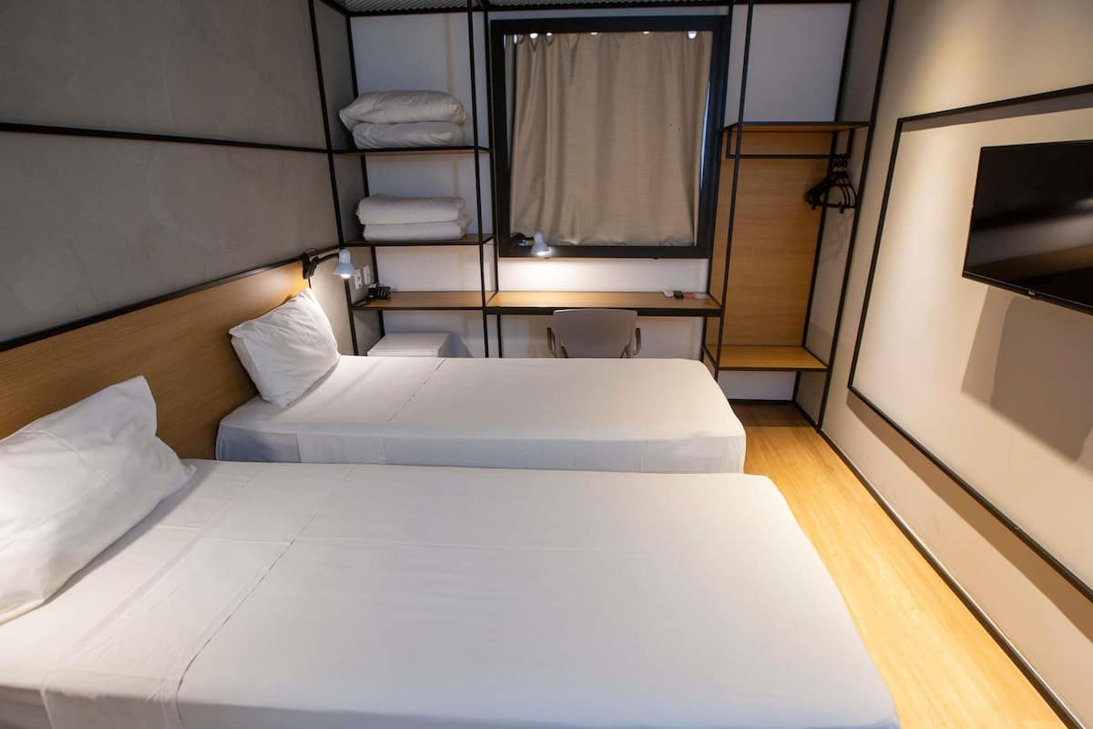 Standardzimmer, 2 Einzelbetten | 1 Schlafzimmer, Minibar, kostenloses WLAN, Bettwäsche