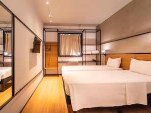 Standardzimmer, 1 Doppelbett | 1 Schlafzimmer, Minibar, kostenloses WLAN, Bettwäsche