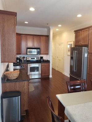 Fridge, microwave, oven, dishwasher - Cape Haven - Condo 1.5 Blocks from Beach (Cape Charles)