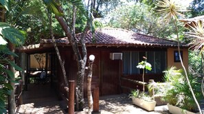 Cabaña superior | Terraza o patio