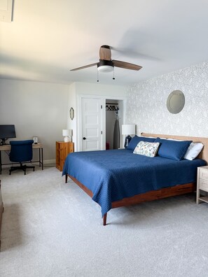2 chambres, bureau, fer et planche à repasser, Wi-Fi gratuit