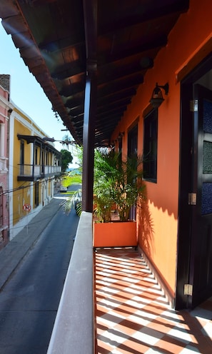 Entrée de l’hébergement