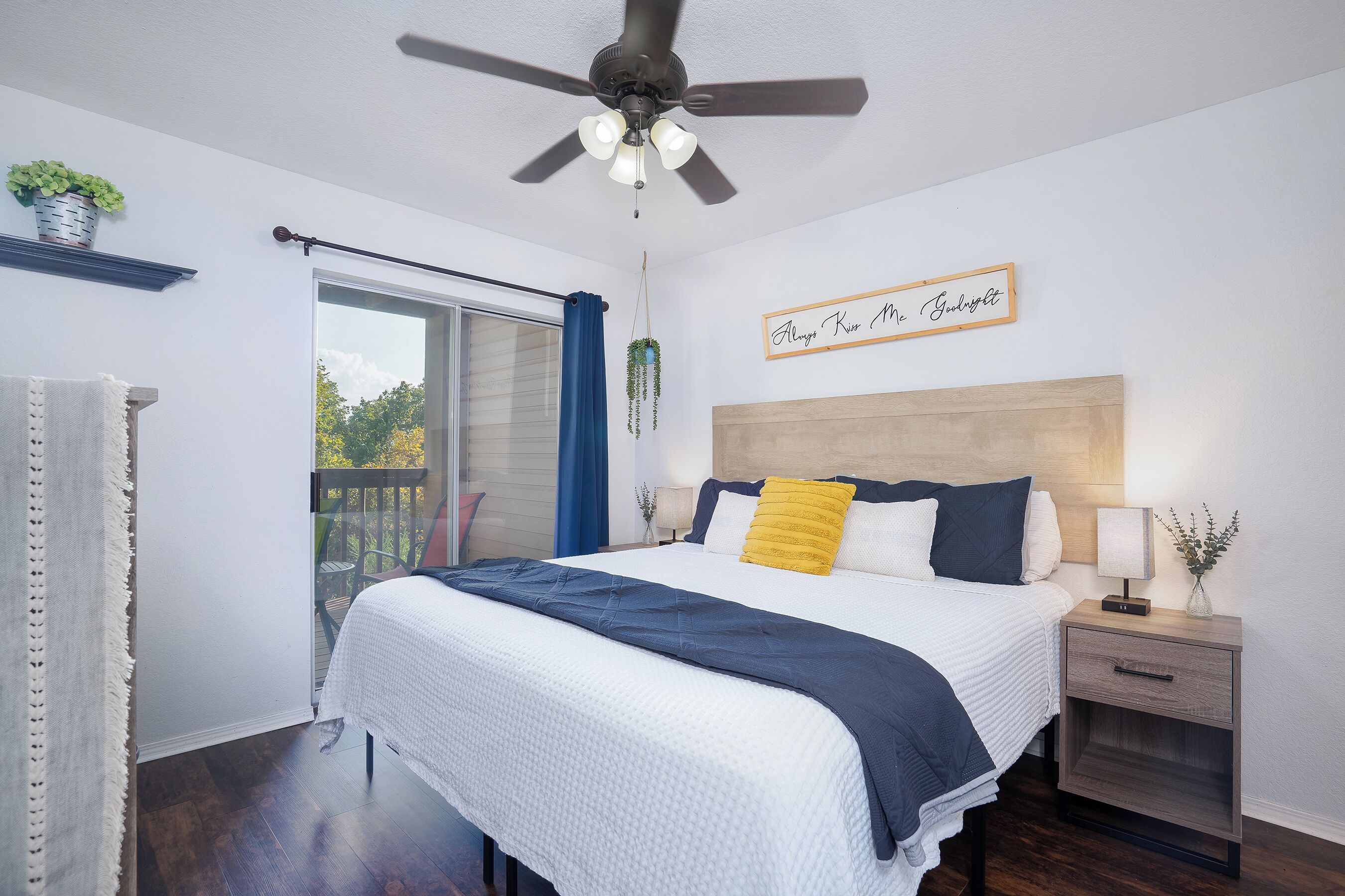 2 bedrooms, iron/ironing board, travel cot, WiFi