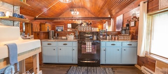 Pet-friendly, 110-year-old cabin.