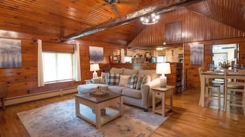 Televisio, takka, DVD-soitin