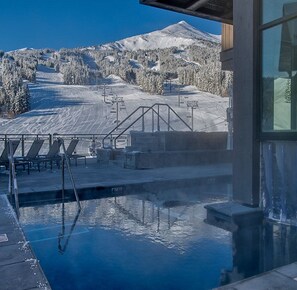 Indoor pool, outdoor pool