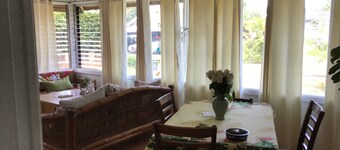 Clean single room across the street from the beach. 5 min walk to Historic town