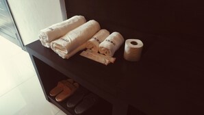 In-room safe, desk, laptop workspace, blackout drapes - BL Rabbit hotel (Patong)