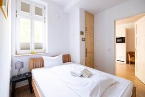 3 Schlafzimmer, Reisekinderbett, WLAN, Bettwäsche