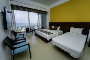 Ocean View Deluxe Twin | Minibar, desk, laptop workspace, soundproofing - Trincomalee Beach Resort & spa (Trincomalee)