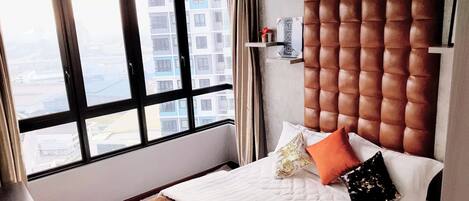 2 dormitorios, tabla de planchar con plancha, wifi y ropa de cama