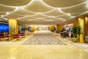 Sala de estar en el lobby