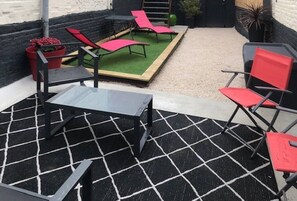 Terrace/patio - Gîte de Charme between Forêt and Baie de Somme (Crécy-en-Ponthieu)