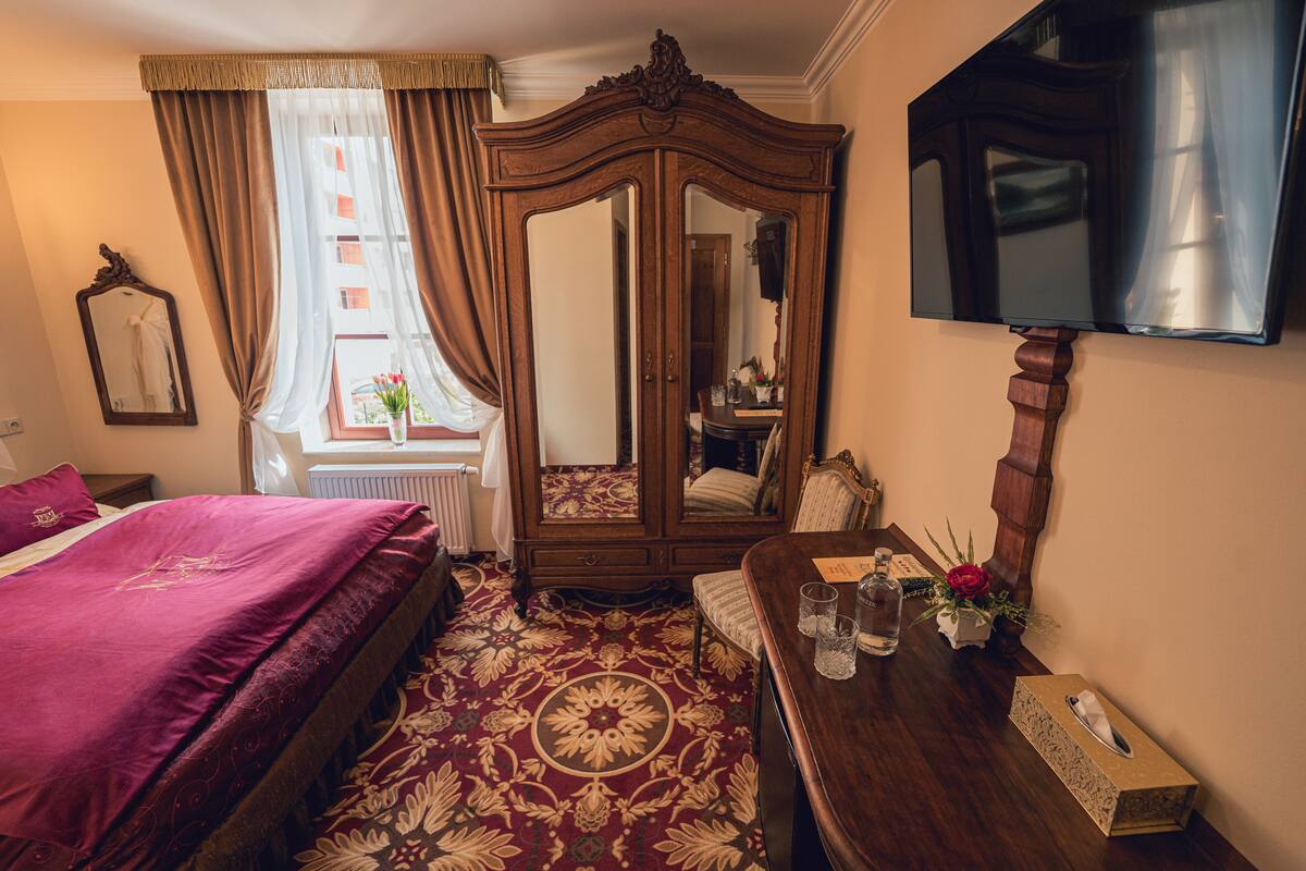 Economy-Zimmer | Italienische Bettbezüge von Frette, hochwertige Bettwaren