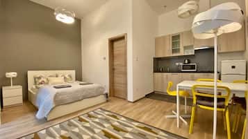 Studio Apartment 0/2 | Individuelt design, individuel indretning, mørklægningsgardiner