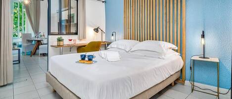 1 sovrum, strykjärn/strykbräda, resesäng och wi-fi