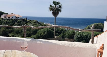 Villa Hibiscus - sea view, private pool, close to beach & restaurants, AC & wifi