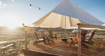 Mesa Bell Tent near Utah National Parks