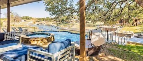 Beheizter Pool