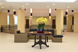 Zona de estar del vestíbulo