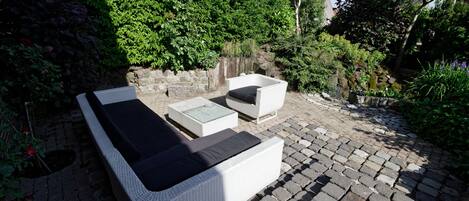 Huone, 1 makuuhuone, tupakointi sallittu, terassi | Ulkoalueet