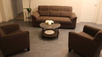 Chambre, 1 chambre, fumeur, terrasse | Coin séjour