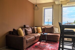 Apartment, 1 Bedroom, Smoking, Garden View | Living area | TV - Apartment With Seaview (Opatija)