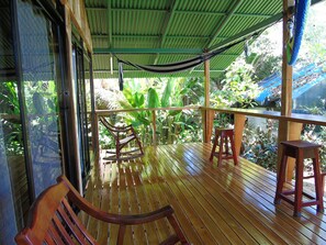Chambre, 1 chambre, balcon, vue jardin | Extérieur