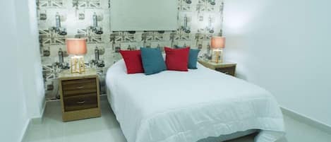 ห้องพัก, 1 ห้องนอน, สูบบุหรี่ได้, วิวเมือง | 1 ห้องนอน, ห้องเก็บเสียง, เตารีด/โต๊ะรีดผ้า, ผ้าปูที่นอน