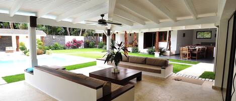 Villa, 5 Bedrooms, Smoking, Private Pool | Garden
