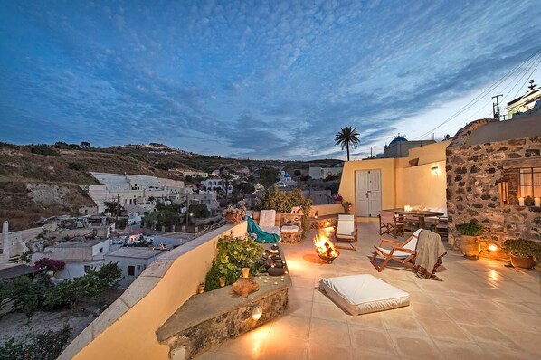 Maison, 2 chambres, patio, vue océan | Aire de pique-nique/barbecue