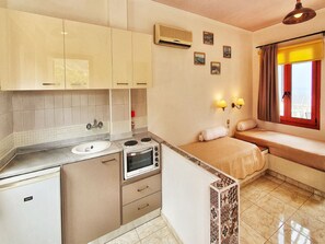 Apartamento, 1 quarto, para fumantes, sacada | Parte interna