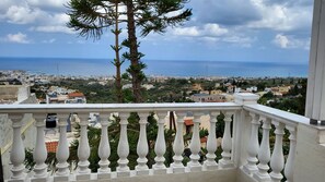 Apartment, 1 Bedroom, Smoking, Balcony | Balcony - Quadruple Room Full View in Blue Apartment Mountain View (Hersonissos)