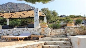 Room, 1 Bedroom, Balcony, Garden View | BBQ/picnic area - Private Spacious Room Full Sea View (Hersonissos)