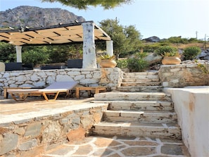 BBQ/picnic Area - Private Spacious Room Full Sea View (Hersonissos)
